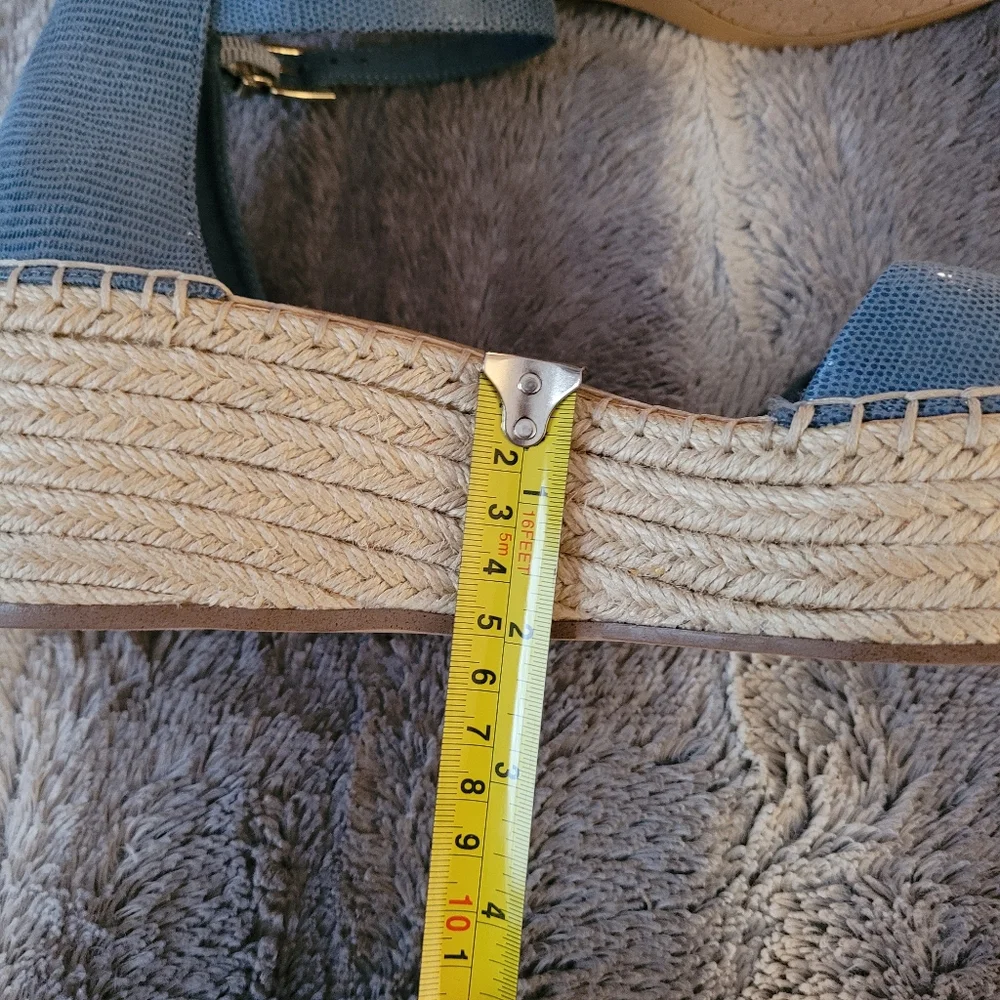 Espadrille Wedge Sandals NWOT Size 9.5